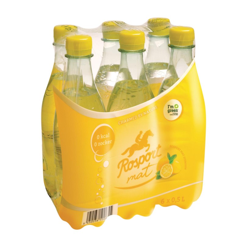 Rosport mat Citron 6 x 0,50 Lit. PET.