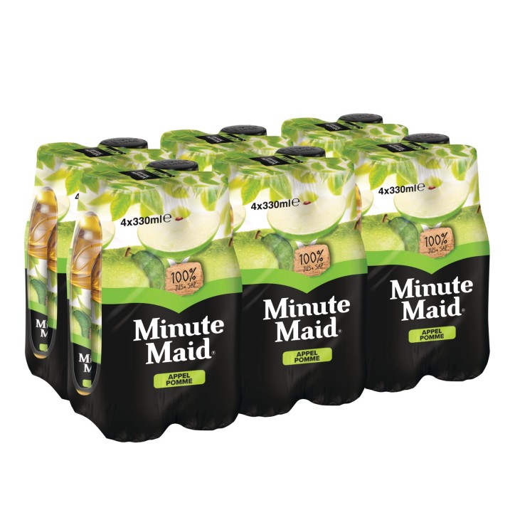 Minute Maid Apfel 6 x 4 x 0,33 Lit. PET. Minute Maid Apfel 6 x 4 x 0,33 Lit. PET.