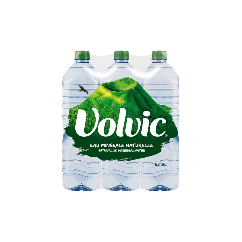 Volvic 6 x 1,50 Lit. PET.