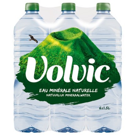 Volvic 6 x 1,50 Lit. PET.