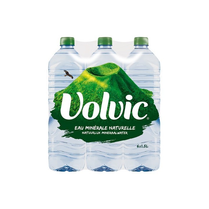 Volvic 6 x 1,50 Lit. PET.