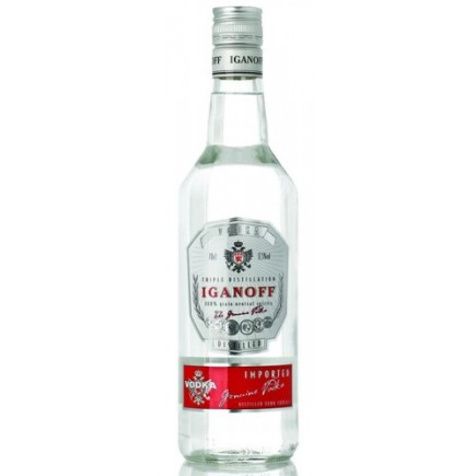 Vodka Iganoff 37,5 % Vol. 1 Lit.