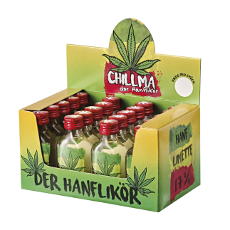 Chillma Hanf-Limetten Likör