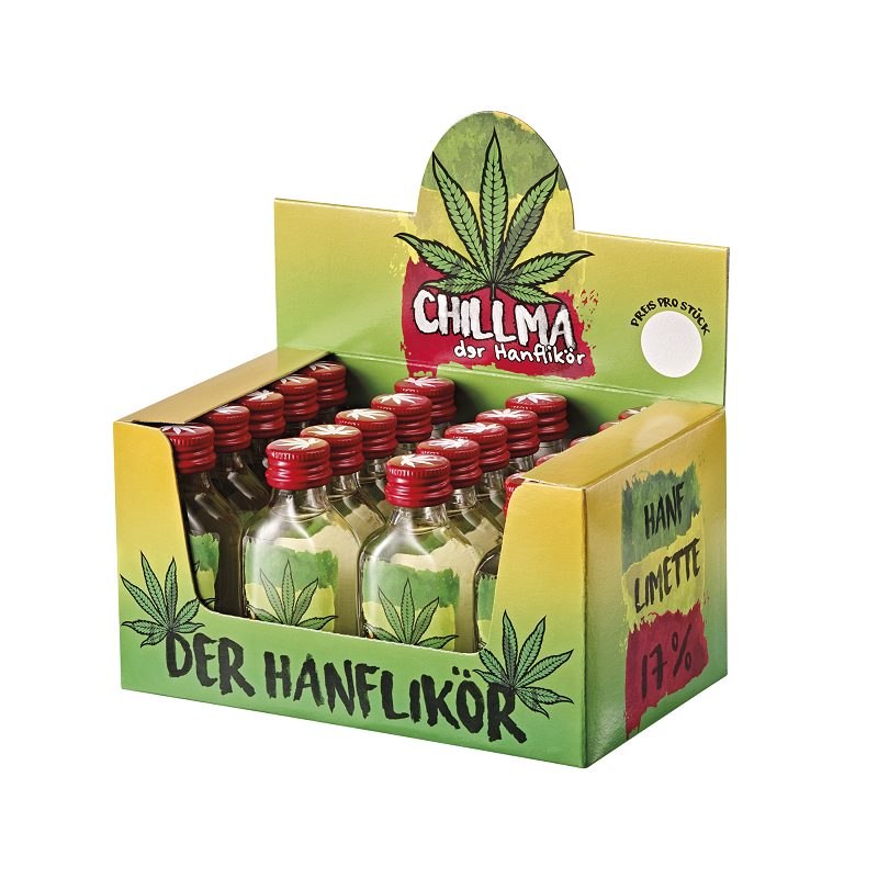 Chillma Hanf-Limetten Likör