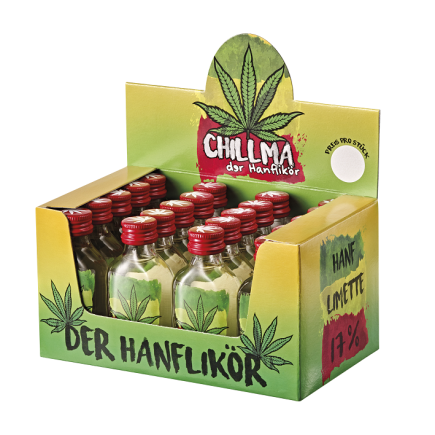 Chillma Hanf-Limetten Likör