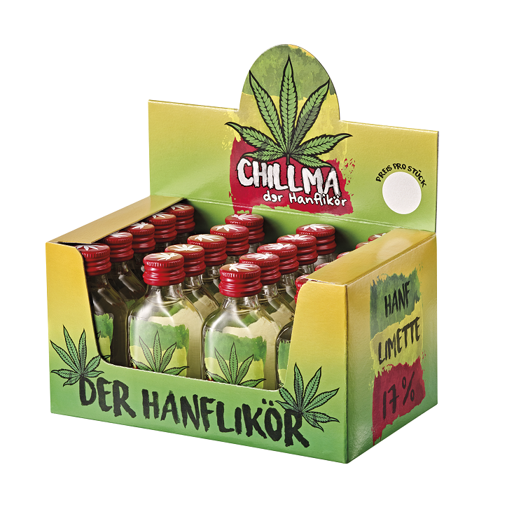 Chillma Hanf-Limetten Likör