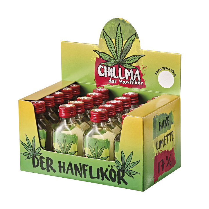 Chillma Hanf-Limetten Likör