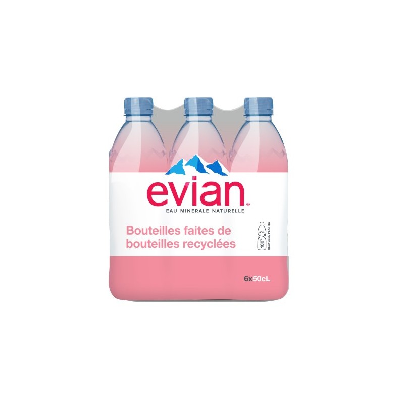 Evian 5 x 6 x 0,5 Lit. PET.