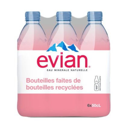 Evian 5 x 6 x 0,5 Lit. PET.