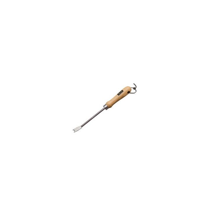Unkrautstecher Classic Edelstahl mit Holzgriff