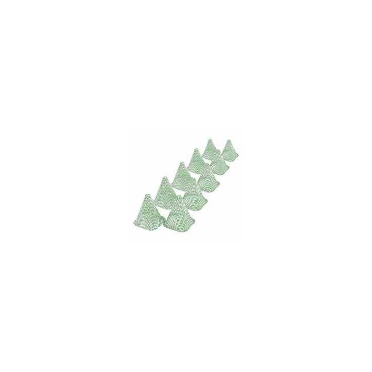Sonnenhut grün 10er Satz 20 x 20 x 24 cm