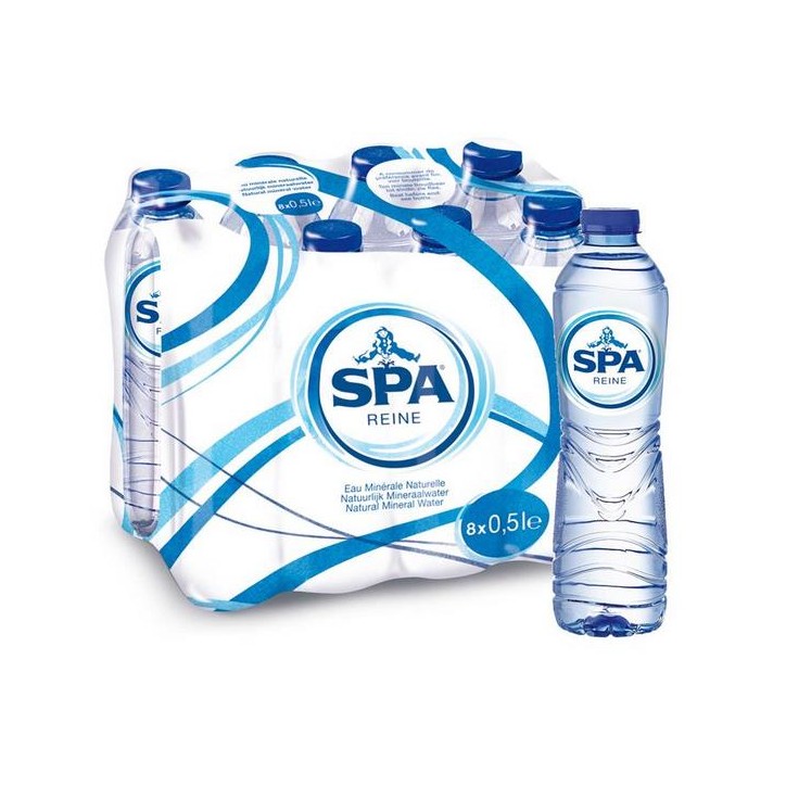 Spa Reine 3 x 8 x 0,50 Lit. PET. Spa Reine 3 x 8 x 0,50 Lit. PET.