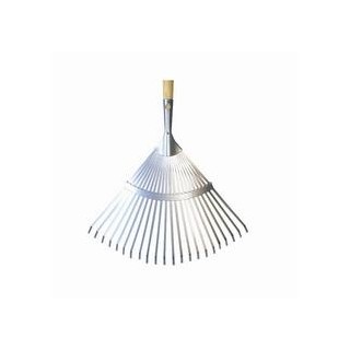 Fächerbesen mit 22 Zinken Stiel 1400 x 28 mm