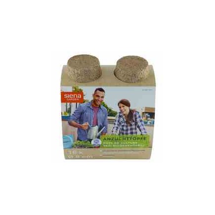 Anzuchttopf 8 cm rund 16 Stück