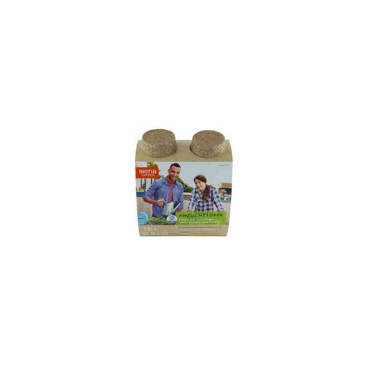Anzuchttopf 8 cm rund 16 Stück