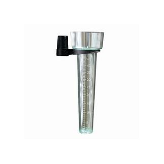 Regenmesser 25 cm grün mit Halter