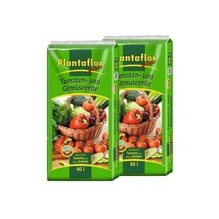 Tomaten und Gemüseerde 40 lit torffrei Plantaflor