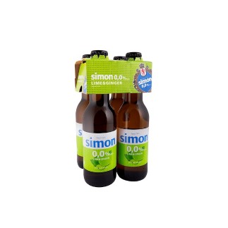 Simon alkoholfrei 0,0 % Lime & Ginger