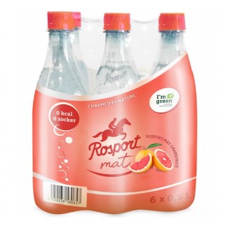 Rosport mat Grapefruit 6 x 0,5 Lit. PET