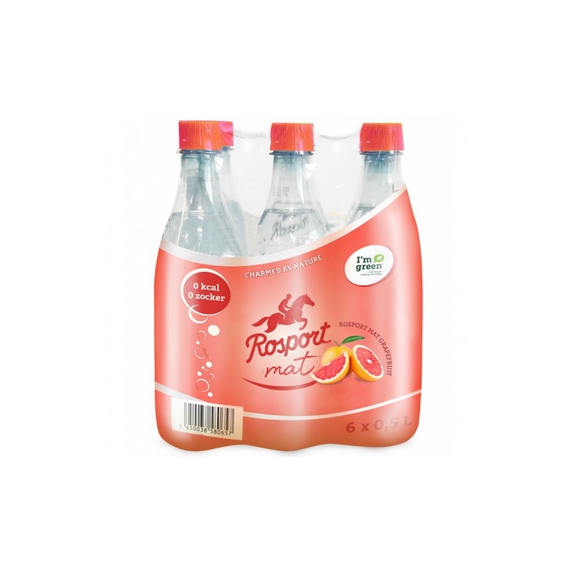 Rosport mat Grapefruit 6 x 0,5 Lit. PET