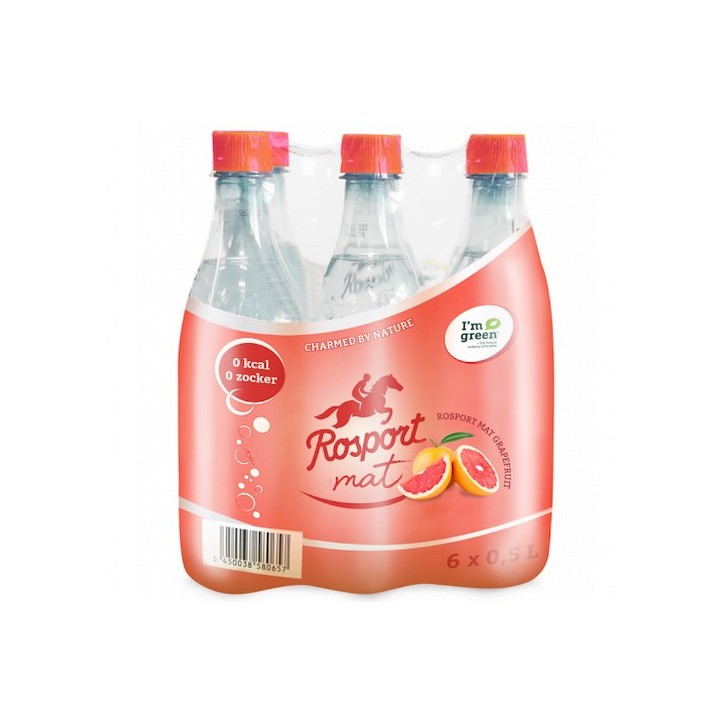 Rosport mat Grapefruit 6 x 0,5 Lit. PET Rosport mat Grapefruit 6 x 0,5 Lit. PET