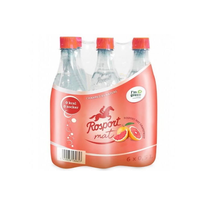 Rosport mat Grapefruit 6 x 0,5 Lit. PET
