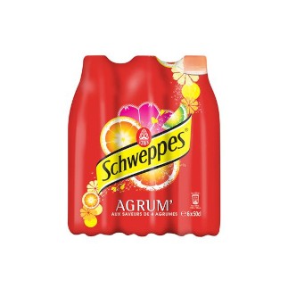 Schweppes Agrum 4 x 6 x 0,5 Lit. PET.