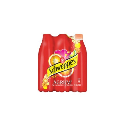 Schweppes Agrum 4 x 6 x 0,5 Lit. PET.