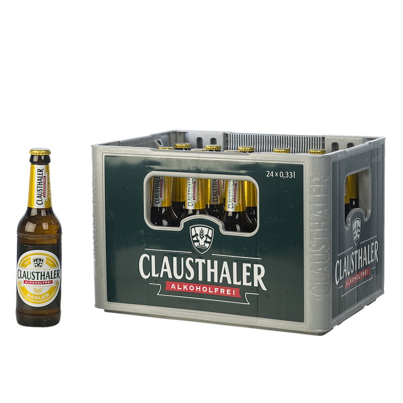Clausthaler Radler 24 x 0,33 Lit. Vc.