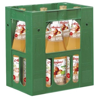 Merziger Bio Apfelsaft trüb 6 x 1 Lit. Vc.