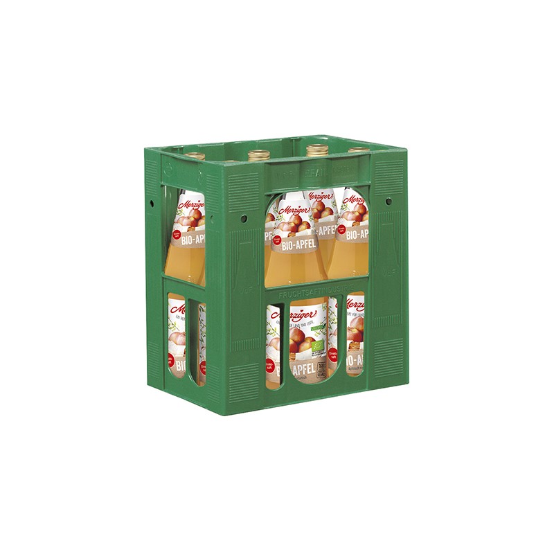 Merziger Bio Apfelsaft trüb 6 x 1 Lit. Vc.