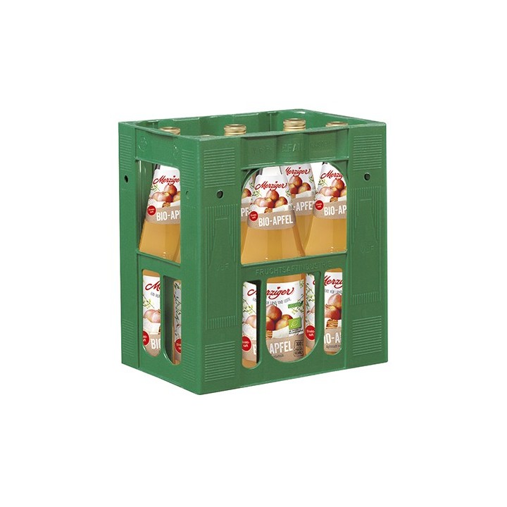 Merziger Bio Apfelsaft trüb 6 x 1 Lit. Vc.