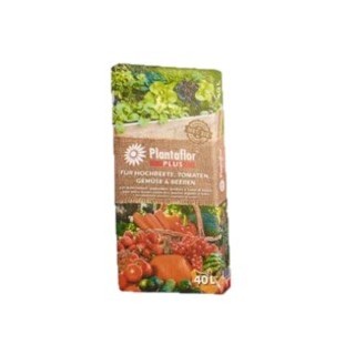 Bio Hochbeet & Gemüseerde 40 lit Plantaflor