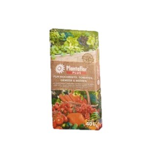 Bio Hochbeet & Gemüseerde 40 lit Plantaflor