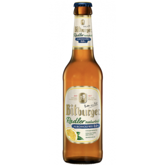Bitburger Radler Naturtrüb 0,0% 24 x 0,33 Lit. Vc.