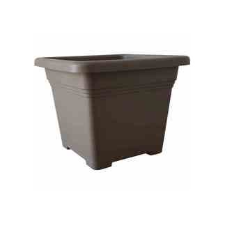Pflanzkübel Quadro 48 x 48 x 38,2 cm Taupe