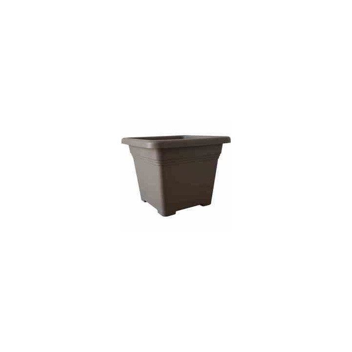Pflanzkübel Quadro 48 x 48 x 38,2 cm Taupe