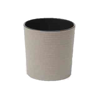 Pflanzgefäß ECO Lens 30 cm Ø grau