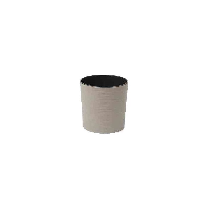 Pflanzgefäß ECO Lens 30 cm Ø grau