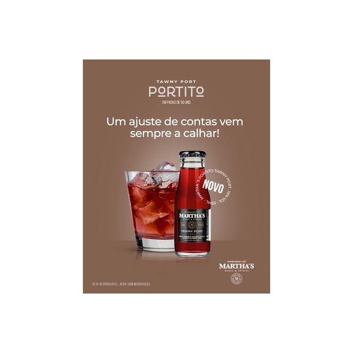 Porto Portito Tawny Martha's 50 x 55 ml Porto Portito Tawny Martha's 50 x 55 ml