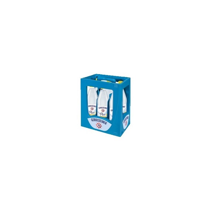 Gerolsteiner Sprudel + Zitrone Glas