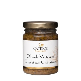 Olivade verte cèpes & châtaignes 80 g
