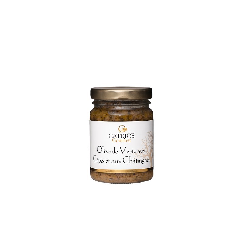 Olivade verte cèpes & châtaignes 80 g