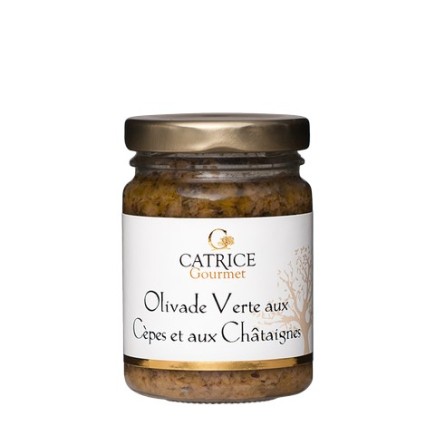 Olivade verte cèpes & châtaignes 80 g