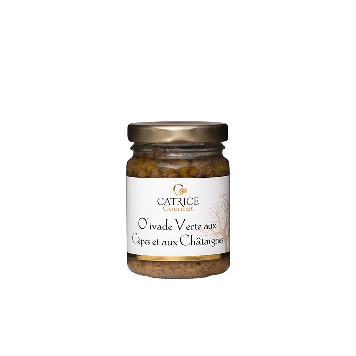Olivade verte cèpes & châtaignes 80 g