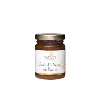 Confit d'oignons aux raisins 90 g