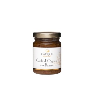 Confit d'oignons aux raisins 90 g