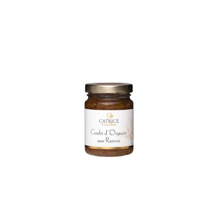 Confit d'oignons aux raisins 90 g