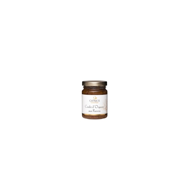 Confit d'oignons aux raisins 90 g