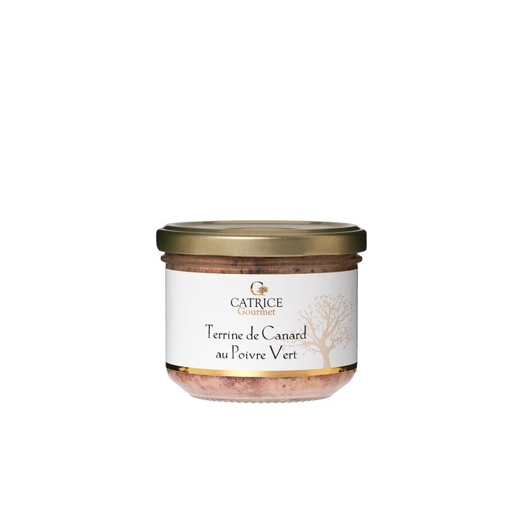 Terrine de canard au poivre vert 200 g
